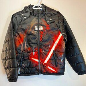 Adidas Star Wars Kylo Ren Lightsaber Youth Puffer Jacket - NWT $149.99